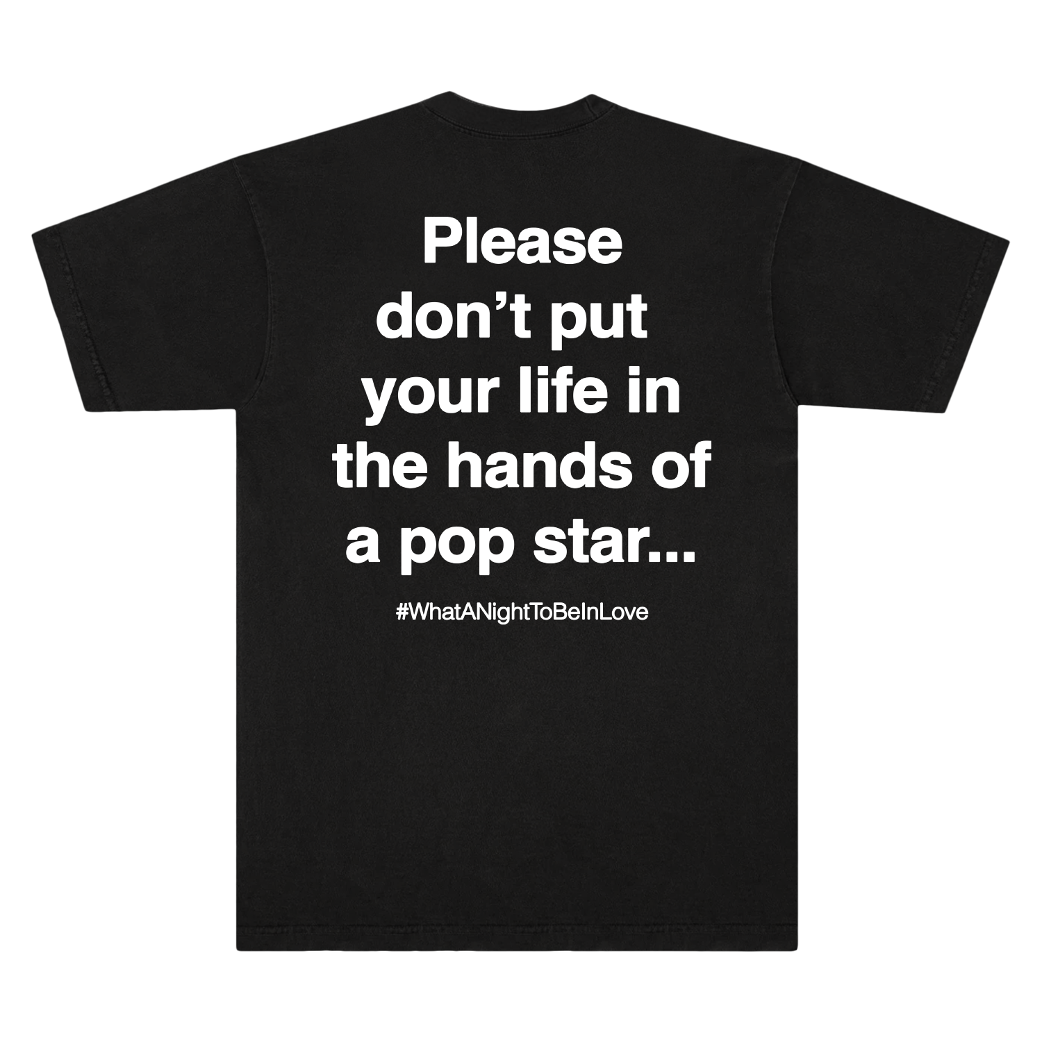 Pop Star Tee - Black