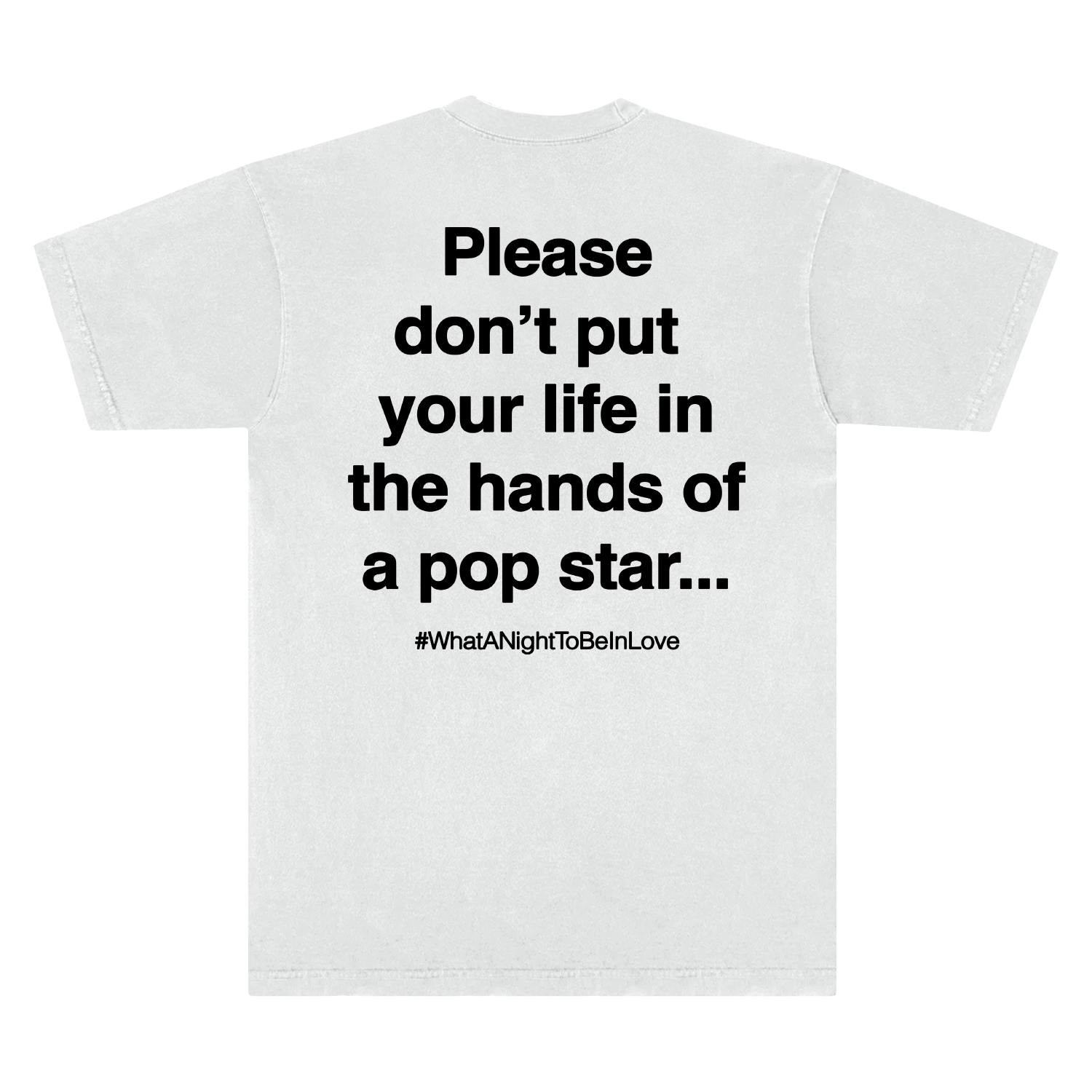 Pop Star Tee - White