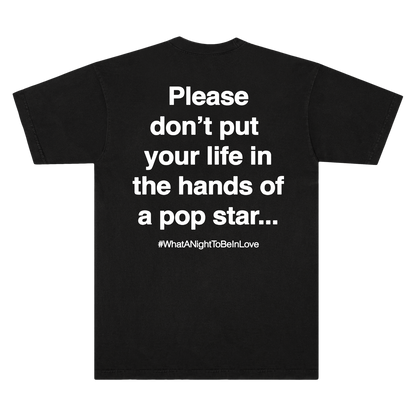 Pop Star Tee - Black